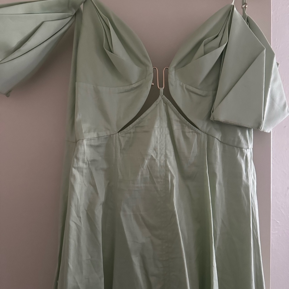 Cult Gaia Light Green Midi Dress - Picture 5 of 7